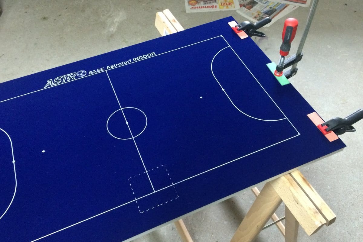 5-a-side Subbuteo table