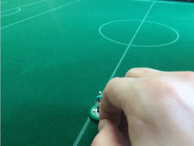 Keeping Subbuteo alive and flicking